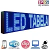 160x64 cm Çift Taraflı Dış Mekan Mavi LED Tabela Fiyatı ve Özellikleri