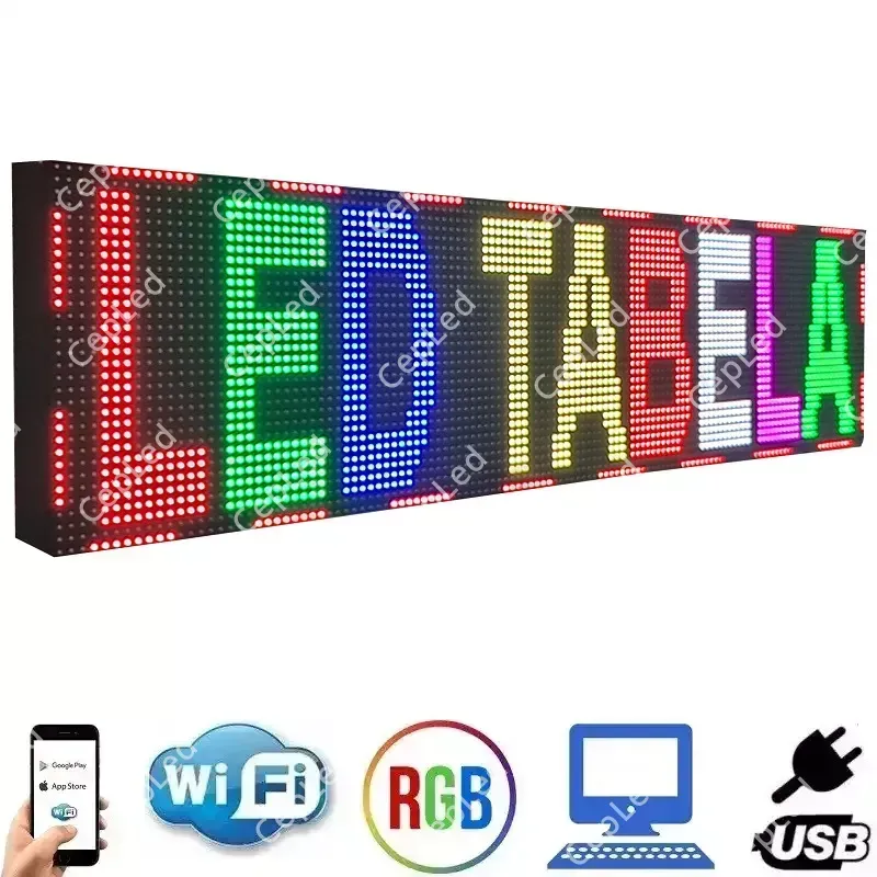 64x32 cm Renkli LED Tabela Fiyatı ve Özellikleri